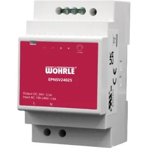 EPNSV24025 WÖHRLE DIN Rail Power Supplies