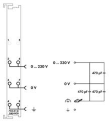750-612/040-000 WAGO Feed and segment modules Image 3