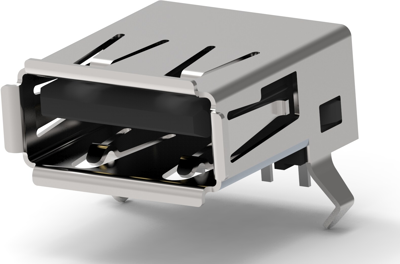 292303-2 AMP USB Connectors, PC Connectors Image 1
