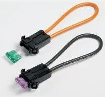 Car fuse holder, FKS/ATO, 20 A, 32 V, panel mounting, 01550300LXN