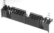 Pin header, 60 pole, 2 rows, pitch 2.54 mm, solder pin, pin header, tin-plated, 3-1761606-6