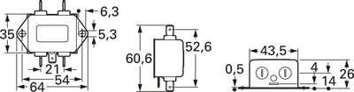 B84111F0000B030 TDK (EPCOS) Interference suppression filter Image 2