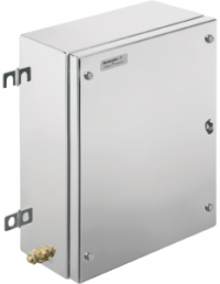 Stainless steel enclosure, (L x W x H) 150 x 260 x 350 mm, silver (RAL 7035), IP66/IP67, 1194810000