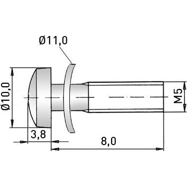 081.55.531 Ettinger Screws, Threaded Rods Image 2