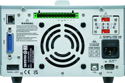 GPP-3610HL GW Instek Bench Power Supplies and Loads Image 2