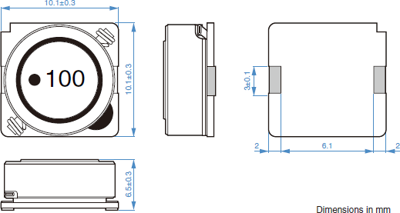 SLF10165T-4R7N4R73PF TDK Fixed Inductors Image 2