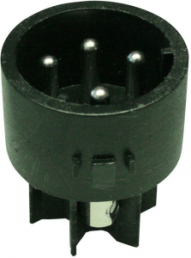 Plug contact insert, 4 pole, screw connection, screw locking, straight, SA3241