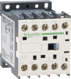 Auxiliary contactor, 4 pole, 10 A, 3 Form A (N/O) + 1 Form B (N/C), coil 110 VAC, screw connection, CA2KN31F7