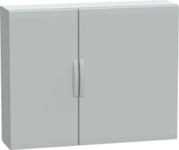 Control cabinet, (H x W x D) 1000 x 1250 x 320 mm, IP65, polyester, light gray, NSYPLA10123G