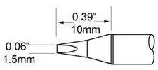 SFP-CH15 METCAL Soldering tips, desoldering tips and hot air nozzles Image 2