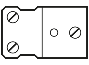 Panel-mount coupling for probe type K