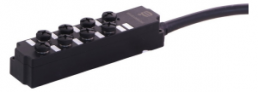 Sensor actuator distribution box with cable, har-SAB M8/8/3p PAC 2m PUR w/o LED