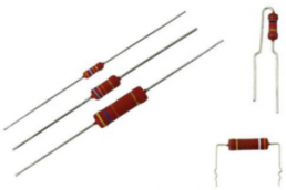 Metal film resistor, 160 Ω, 1.2 W, ±5 %