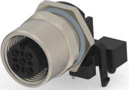 Circular connector, 3 pole, solder connection, angled, T4145035031-001