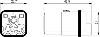 3103500000 Weidmüller Contact Inserts Image 2