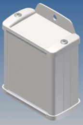 Aluminum Profile enclosure, (L x W x H) 70 x 59.9 x 30.9 mm, white (RAL 9002), IP65, TEKAM 11-E.7