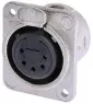NC5FDM3-L-1 Neutrik XLR Connectors
