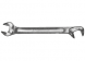 Open-end wrenche, 10 mm, 15°, 75°, 105 mm, 22 g, Chromium alloy steel, 40061010