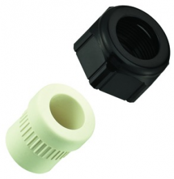 Cable gland, PG21, 33 mm, Clamping range 14 to 18 mm, IP65, black, 09000005157