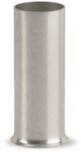 Uninsulated Wire end ferrule, 50 mm², 30 mm long, DIN 46228/1, silver, 216-425