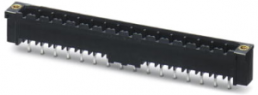 Pin header, 13 pole, pitch 5.08 mm, straight, black, 1827760