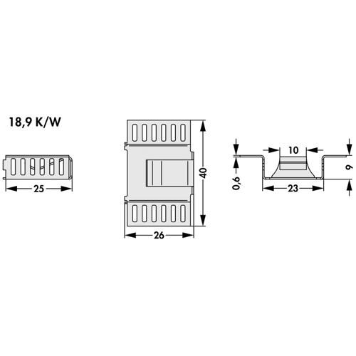 FK 277 MI 247 O Fischer Elektronik Heat Sinks Image 2