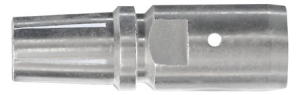 Receptacle, 38 mm², axial screw connection, silver-plated, 09110006294