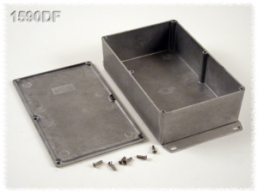 Aluminum die cast enclosure, (L x W x H) 188 x 119 x 56 mm, natural, IP54, 1590DF