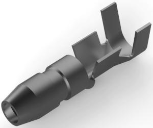 Round plug, Ø 4 mm, L 19.3 mm, uninsulated, straight, 0.5-2.27 mm², AWG 20-14, 170002-5