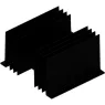 SK 02 100 SA Fischer Elektronik Heat Sinks