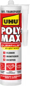 POLYMAX GLASKLAR EXP.KART.300G UHU Sealants, Potting Compounds