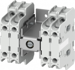 Auxiliary switch, 5.6 A, 4 Form A (N/O) + 4 Form B (N/C), screw connection, 3TY2741-2J