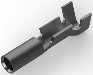 Round plug, Ø 1.47 mm, L 10.03 mm, uninsulated, straight, 0.2-0.6 mm², AWG 24-20, 60986-1