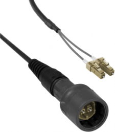 FO patch cable, LC to LC-plug, 200 m, OM1, multimode 62.5/125 µm