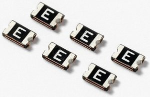 PTC fuse, self-resetting, SMD 0805, 6 V (DC), 50 A, 1.5 A (trip), 750 mA (hold), 0805L075SLYR