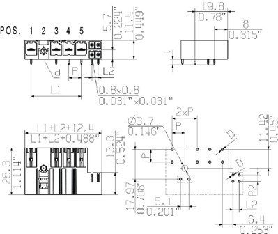 1156840000 Weidmüller PCB Connection Systems Image 3