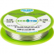 Solder wire, lead-free, SAC (Sn96.5Ag3.0Cu0.5), 0.5 mm, 0.1 kg