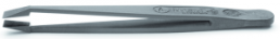 ESD plastic tweezers, uninsulated, antimagnetic, Carbon fiber, 115 mm, 710.CF