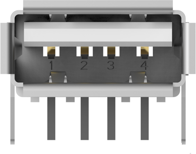 6364372-2 AMP USB Connectors, PC Connectors Image 5