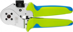 Four-pin crimping pliers for turned pin and socket contacts, 0.03-0.5 mm², AWG 32-20, Rennsteig Werkzeuge, 8730 0000 6