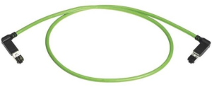 PVC data cable, Cat 5, PROFINET, 4-wire, AWG 22, green, 09470506002