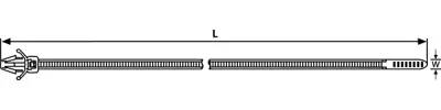 111-85729 HellermannTyton Cable Ties Image 3