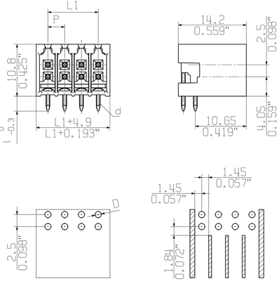 1289280000 Weidmüller PCB Connection Systems Image 2