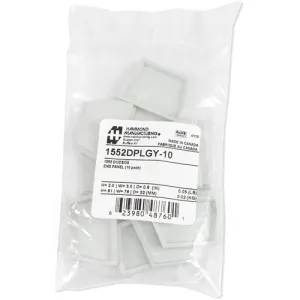 1552DPLGY-10 Hammond Sheets, Plates