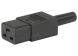 Appliance inlet C19, 3 pole, Cable mounting, Screw connection, 1.5 mm², black, 4795.0000