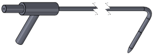 Pitot tube, for Air velocity/Volume flow measurement, PRANDTL-STAUROHR