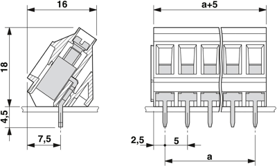 1713121 Phoenix Contact PCB Terminal Blocks Image 3