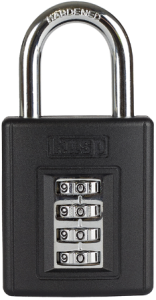 Combination lock, level 4, shackle (H) 33 mm, (B) 50 mm, K11550D