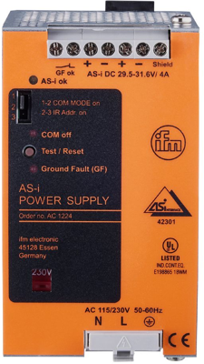 AC1224 IFM electronic DIN Rail Power Supplies Image 1