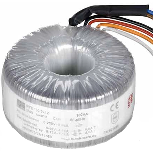 RTE 50/2X15 Block Toroidal Transformers Image 2